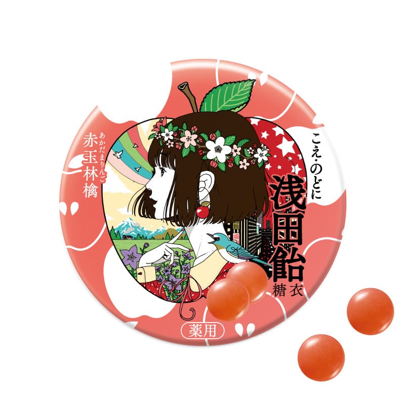 浅田飴糖衣R（赤玉林檎）